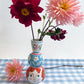 Folk People Vase~majolica