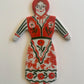 Babushka ornament/ Wall hanging