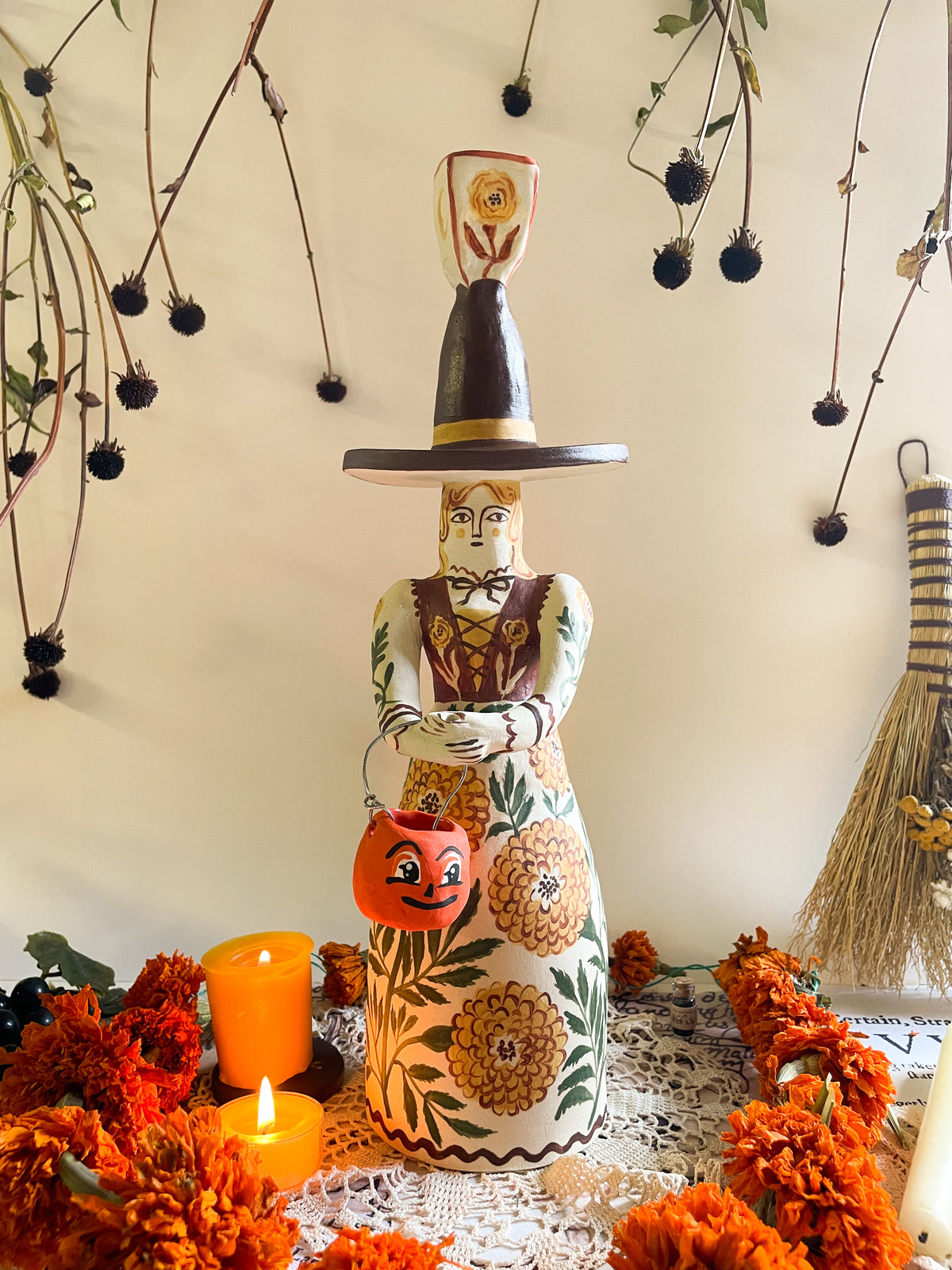 Golden harvest witch