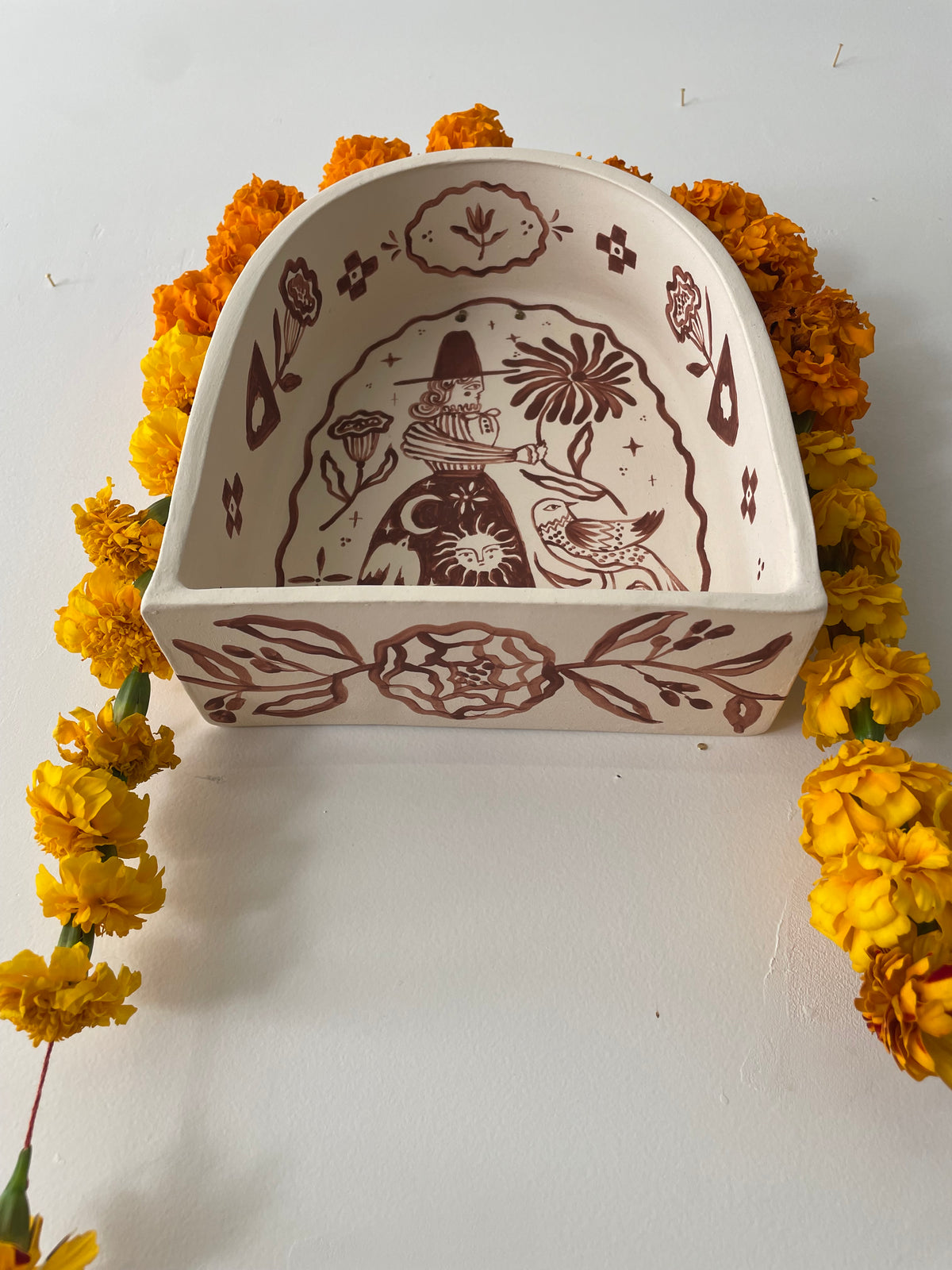Folk Shrine Shelf