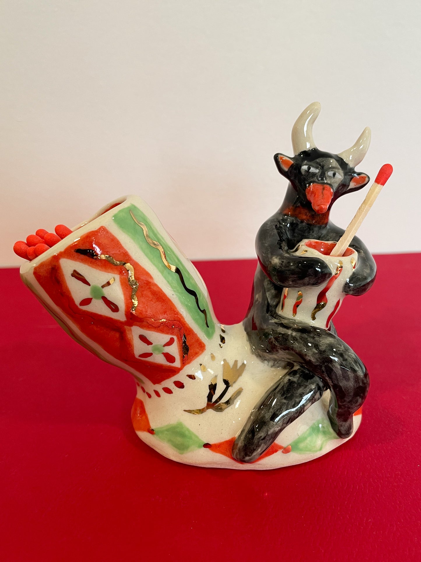 Krampus Match Keeper w/22k gold