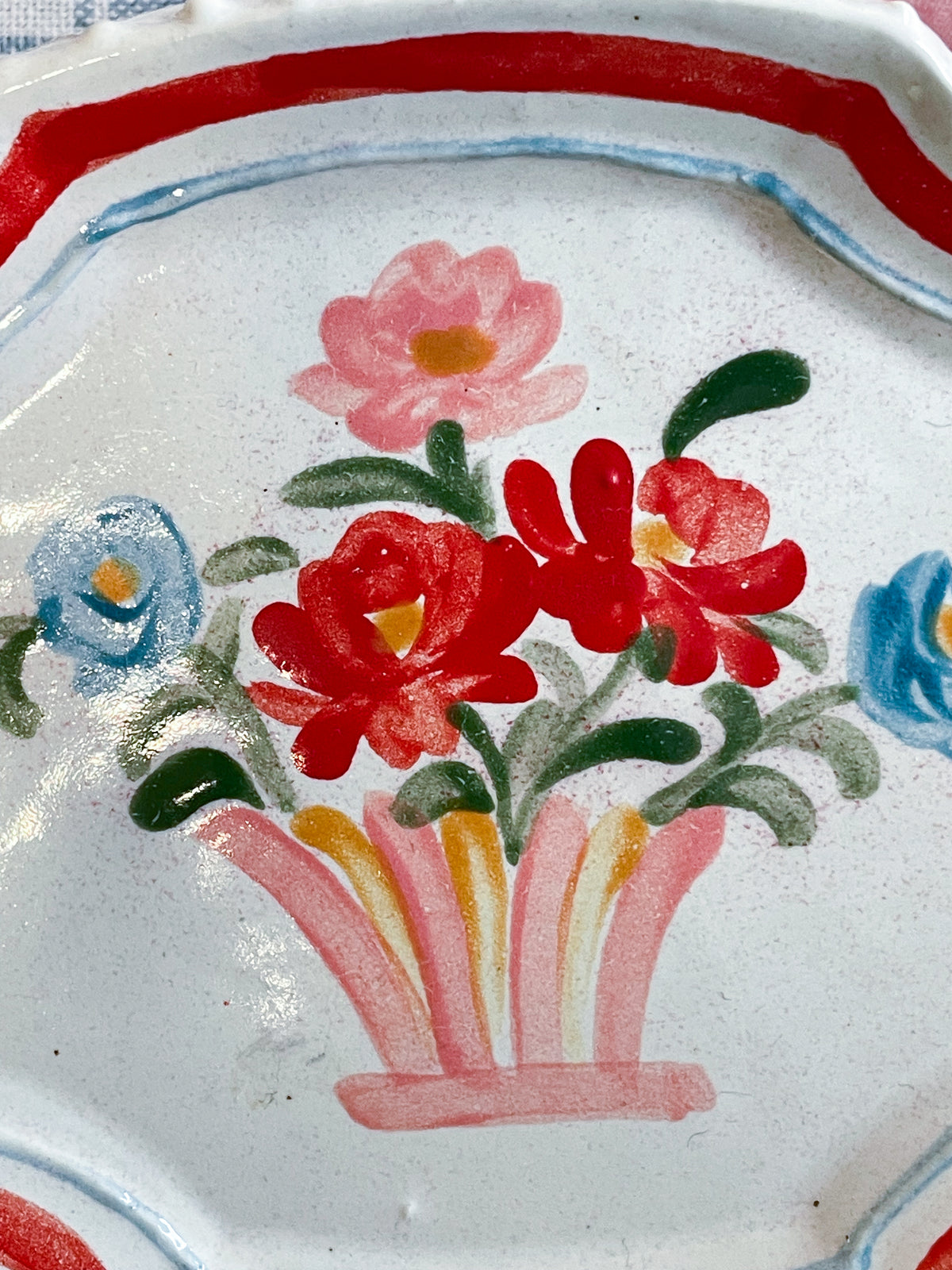 Folk Vase Dish*seconds