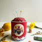 Pin cushion tumbler