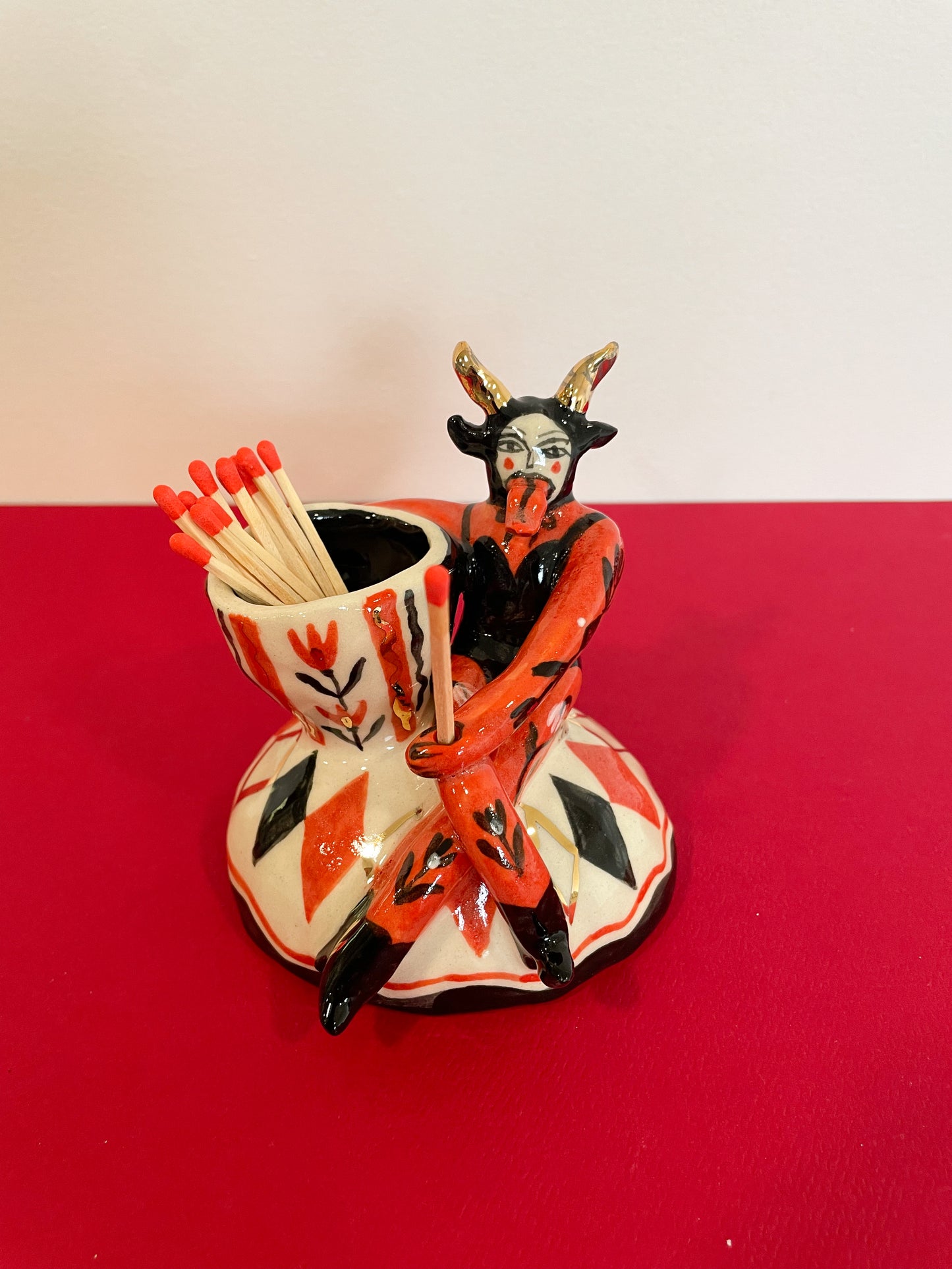 Krampus Match Keeper w/22k gold