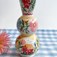 Folk People Vase~majolica