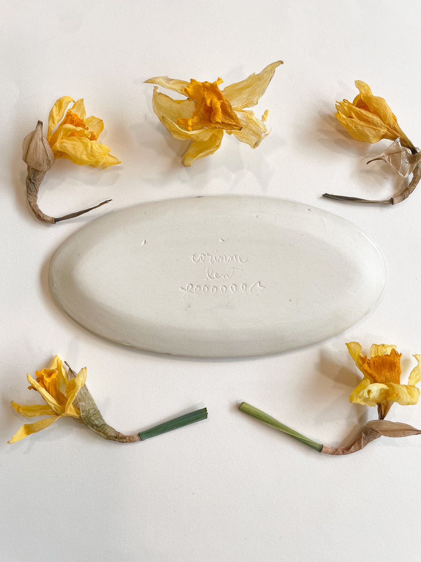 Folk trinket dish