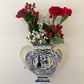 Delft blue wall vase