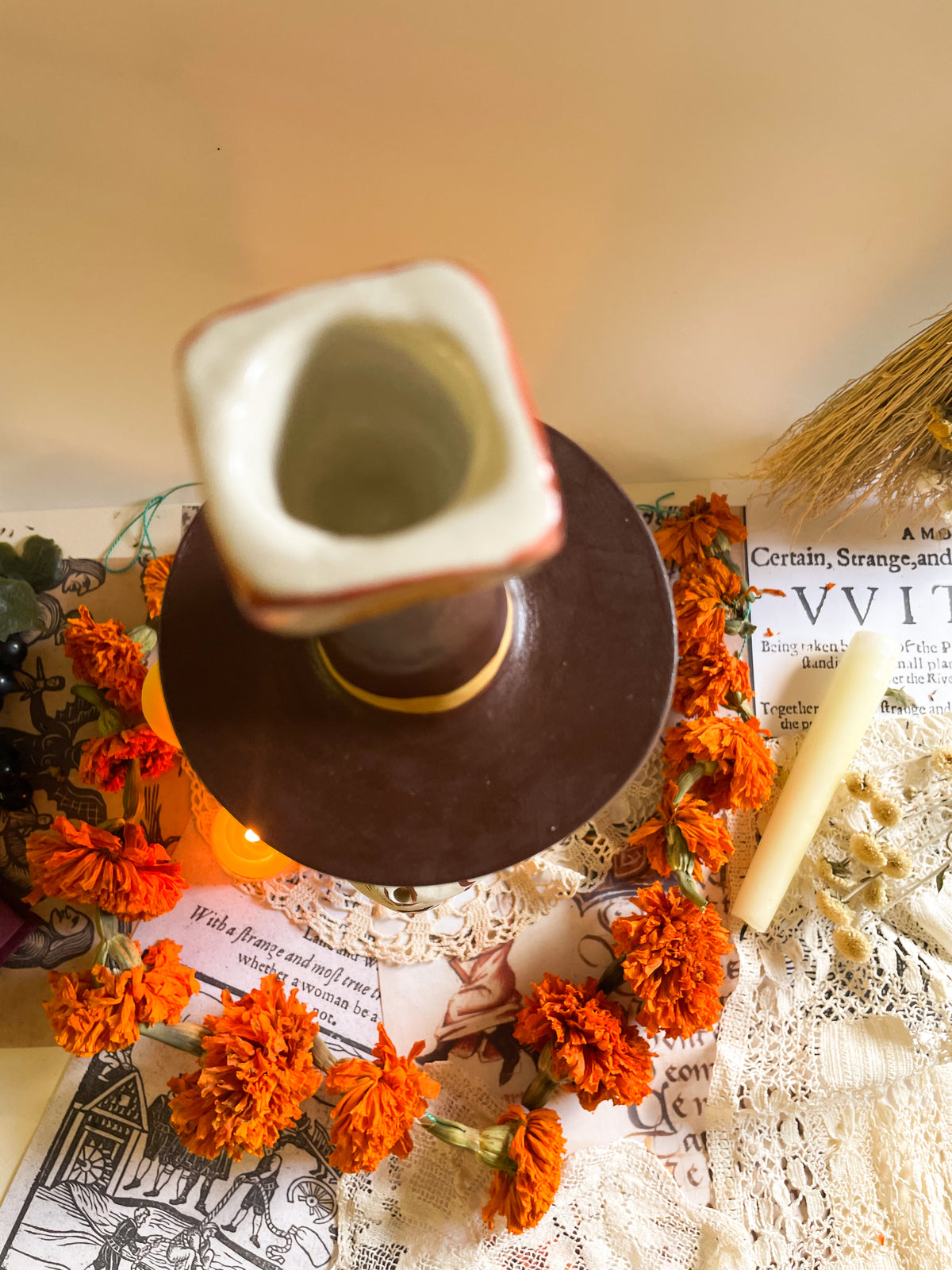 Golden harvest witch