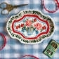 Folk Vase Dish~majolica