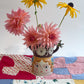 Folk people vase