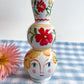 Folk People Vase~majolica