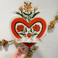 Folk Heart Wall Sconce