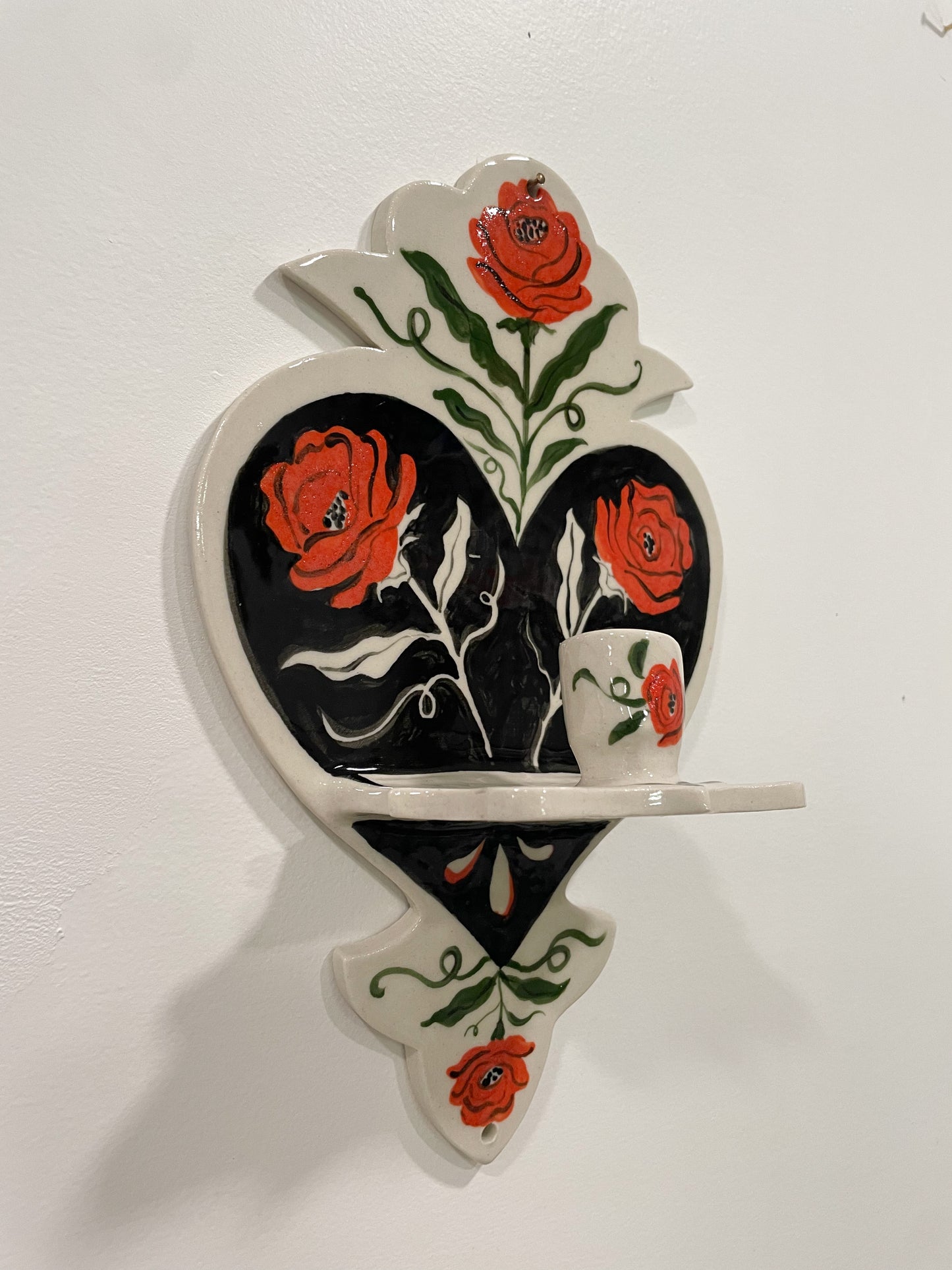 Folk Heart Wall Sconce
