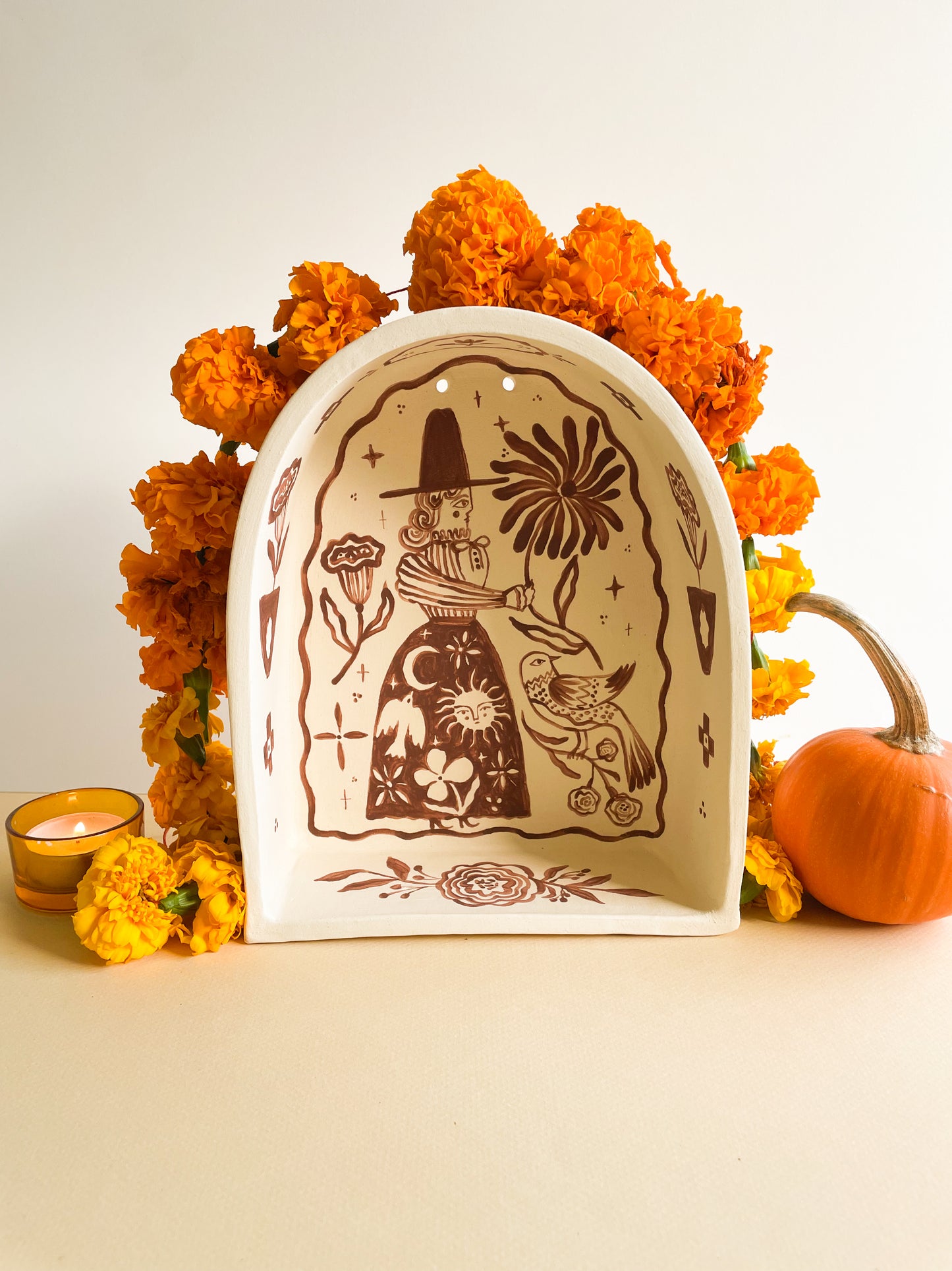 Folk Shrine Shelf