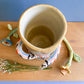 Folk people vase-no hat- medium