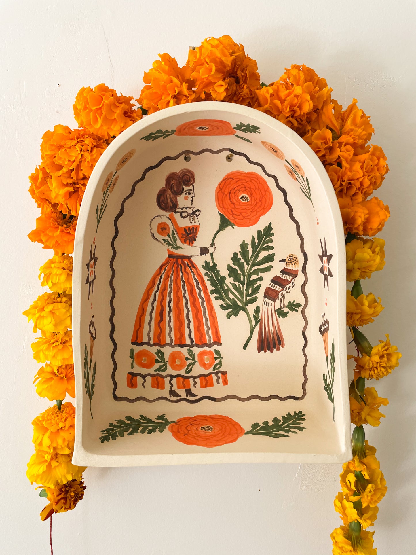 Folk Shrine Shelf