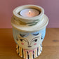 Flower head jar *seconds*