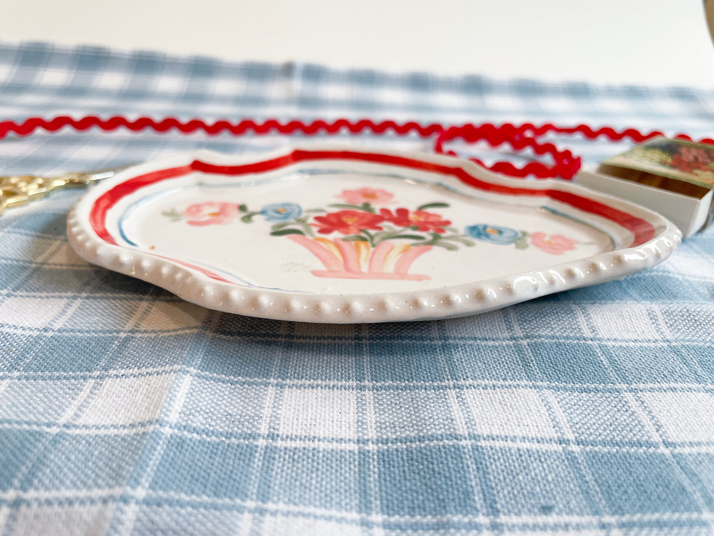 Folk Vase Dish*seconds