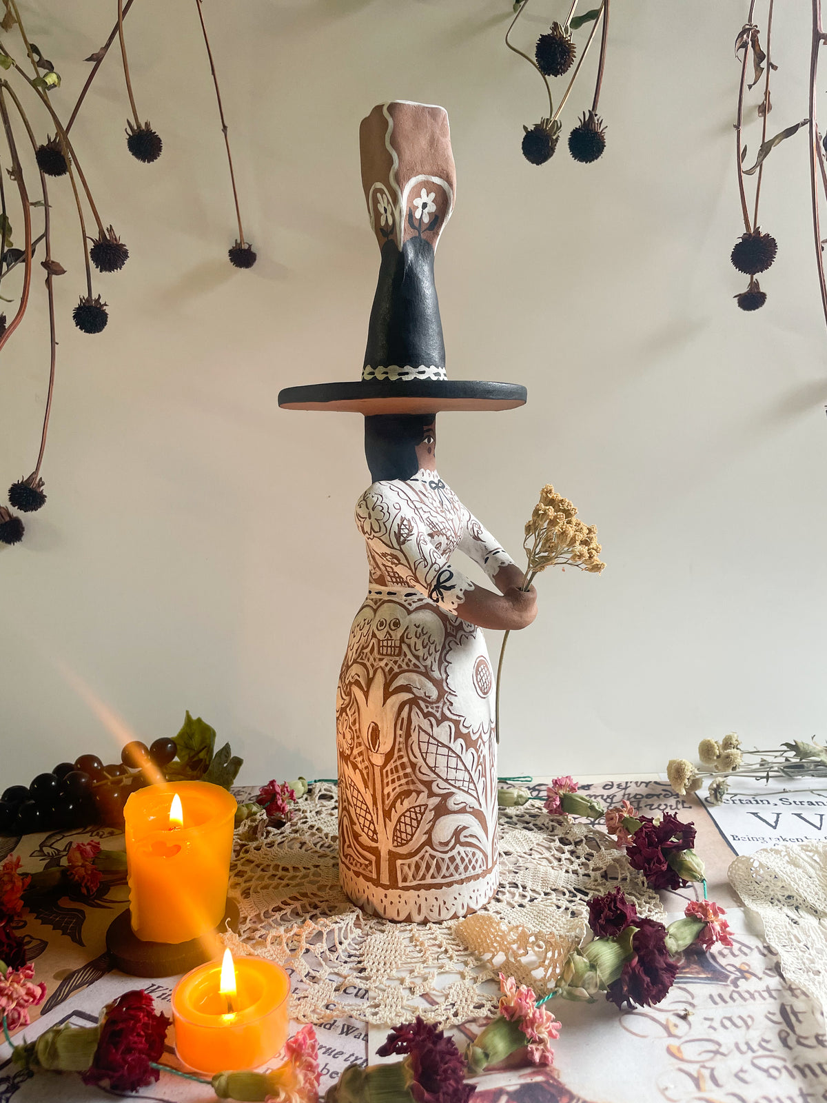 Memento mori lace witch