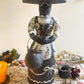 Black magic witch candelabra