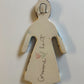 Clay doll wall ornament