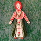Folk lady ornament