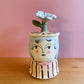 Flower head jar *seconds*