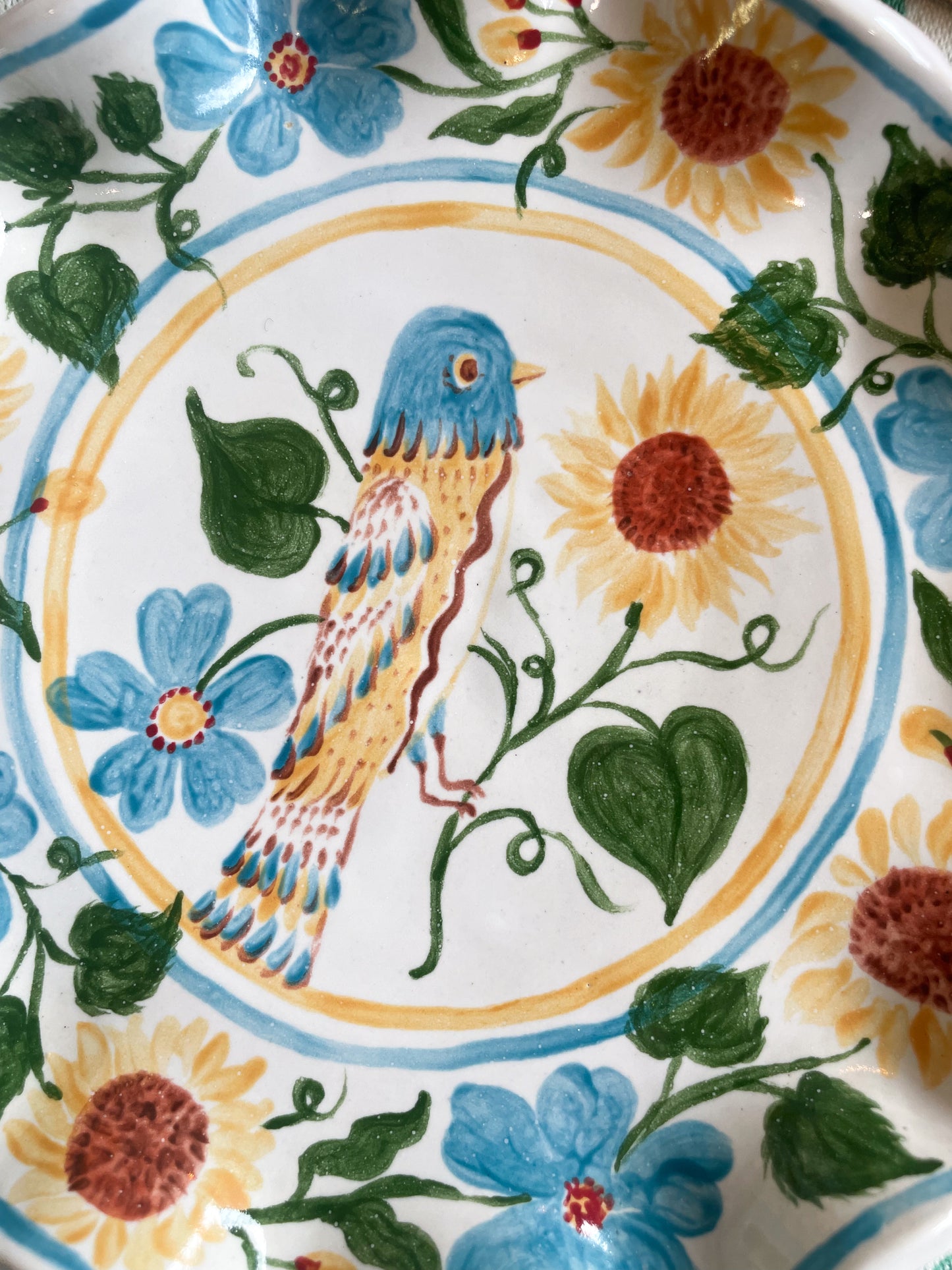 Fluted small plate