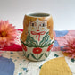 Folk people vase