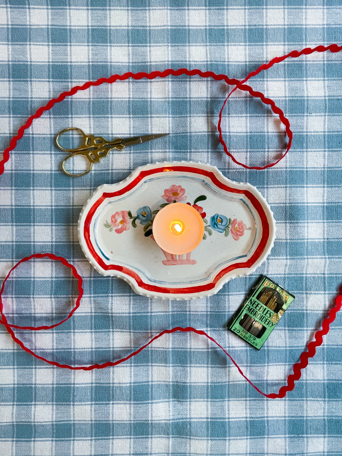 Folk Vase Dish*seconds