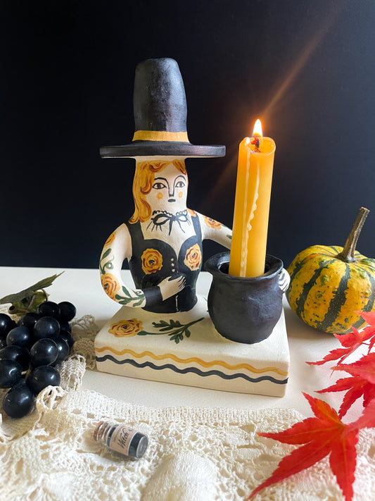 Witch vase pedestal** seconds