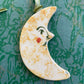 Moon ornament~pink/yellow