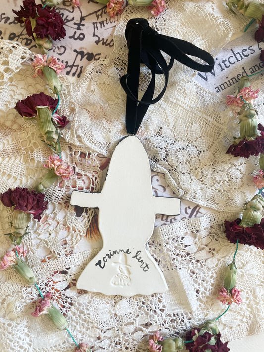 Witch ornament