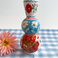 Folk People Vase~majolica