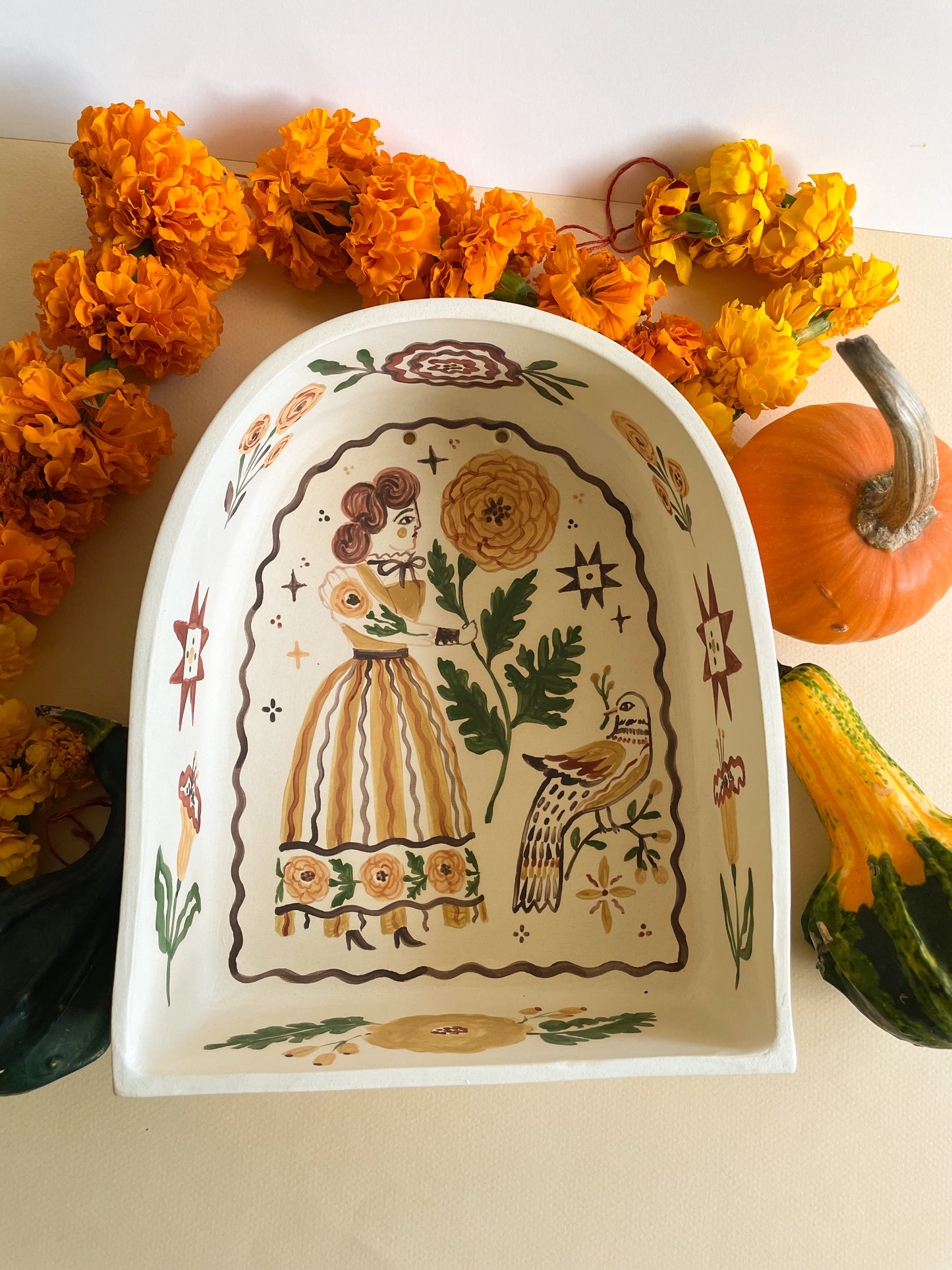 Folk Shrine Shelf