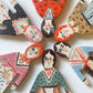 Clay doll wall ornament