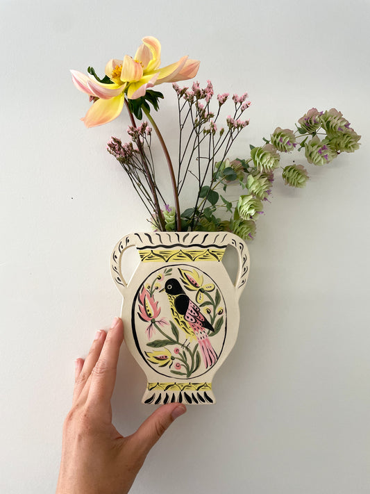 Wall and table vase