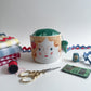 Pincushion people~majolica