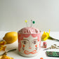 Pin cushion tumbler