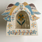 Folk Bird Wall Altar
