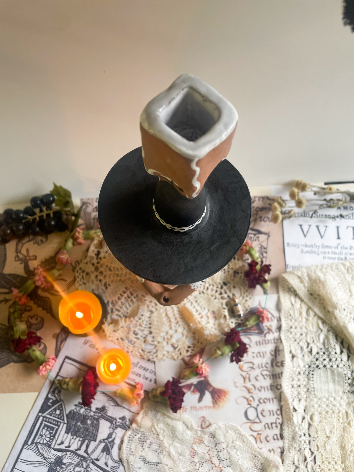 Memento mori lace witch
