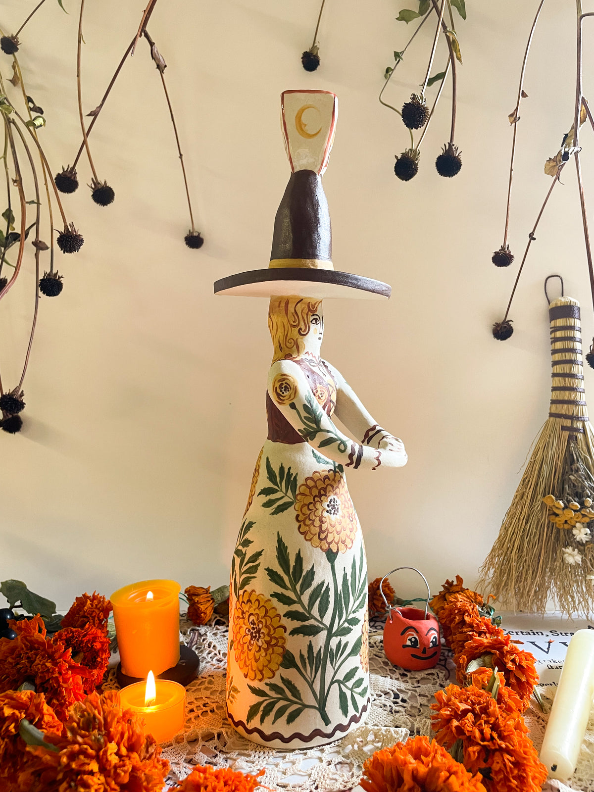 Golden harvest witch