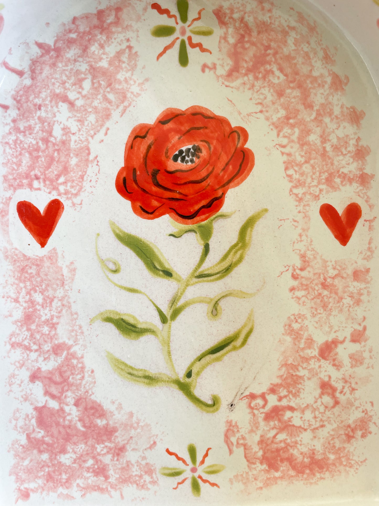 Majolica Wall Shrine