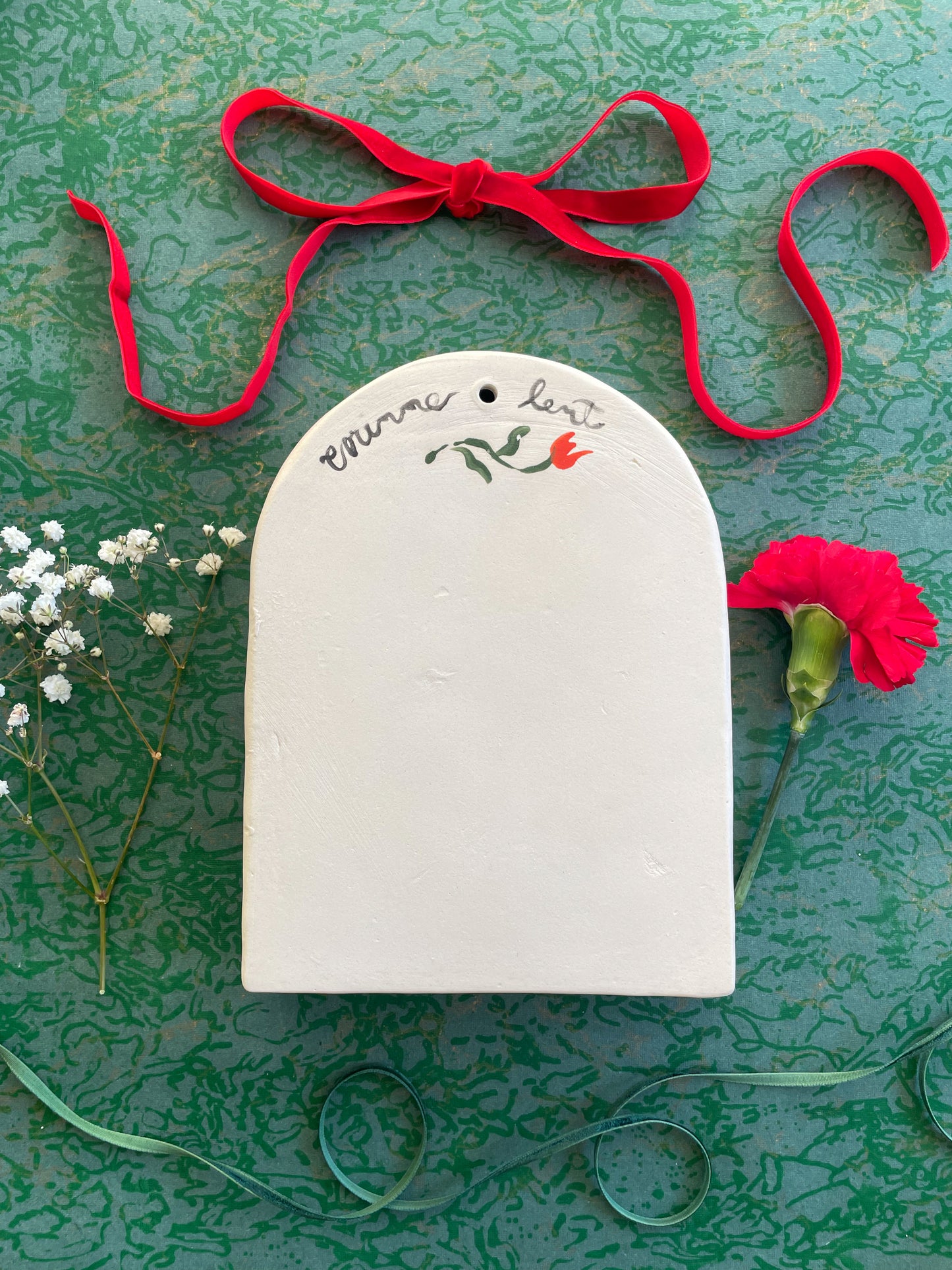 Majolica Wall Shrine