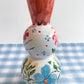 Folk People Vase~majolica