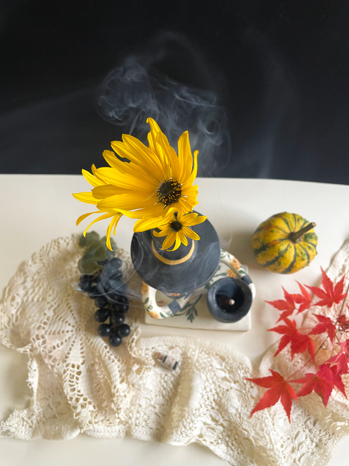 Witch vase pedestal** seconds