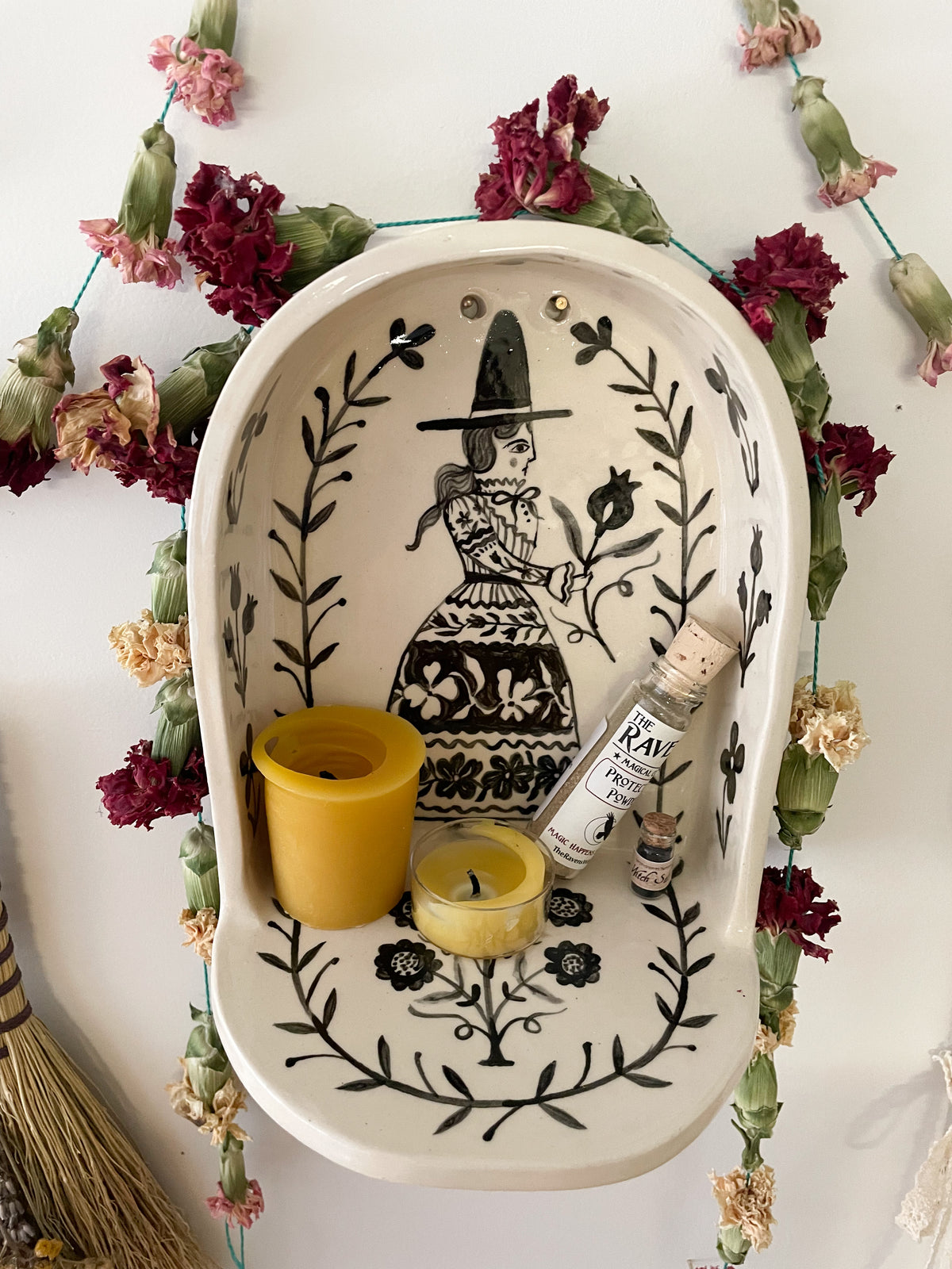 Folk witch shrine