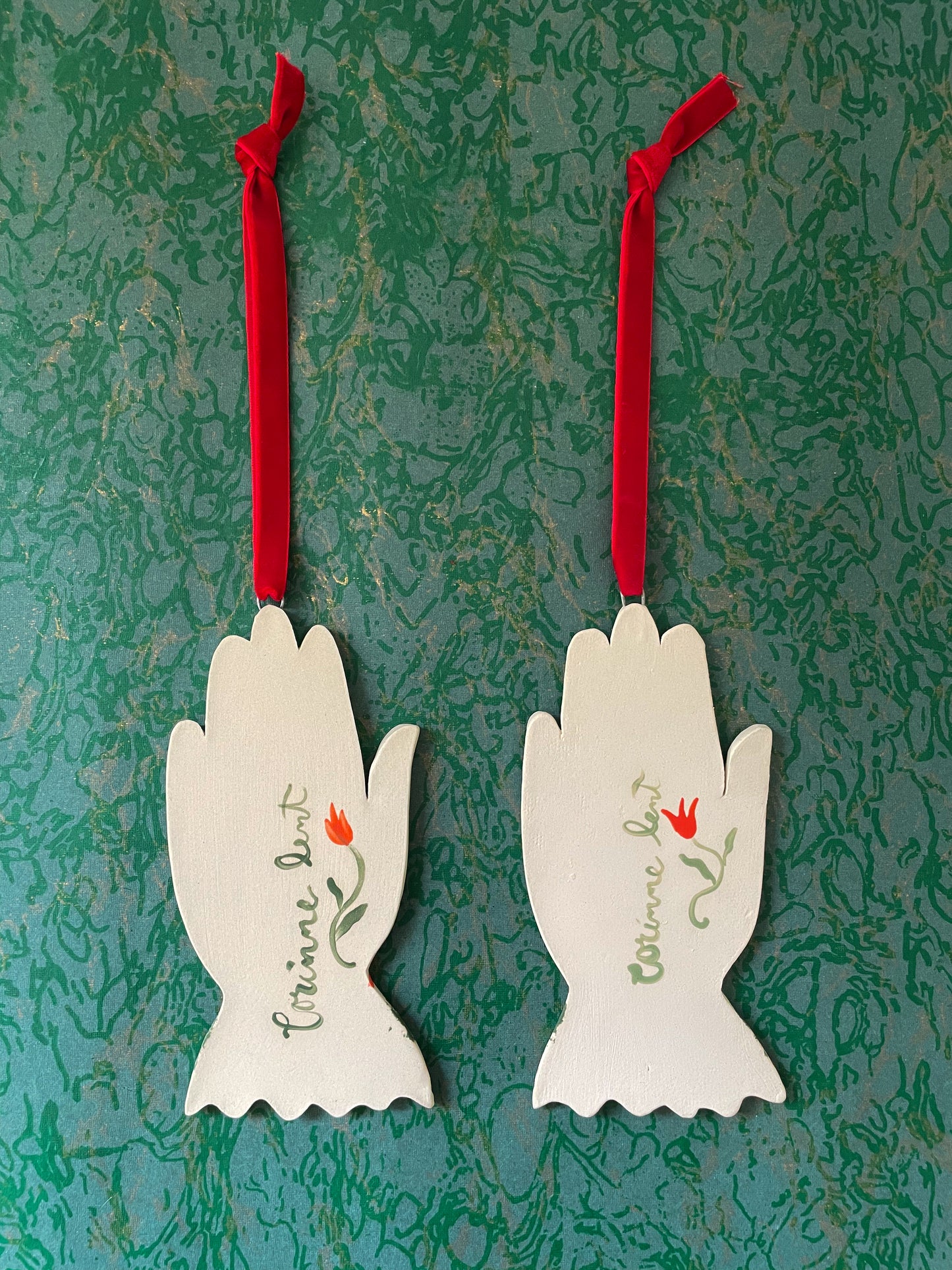 Victorian hand ornament