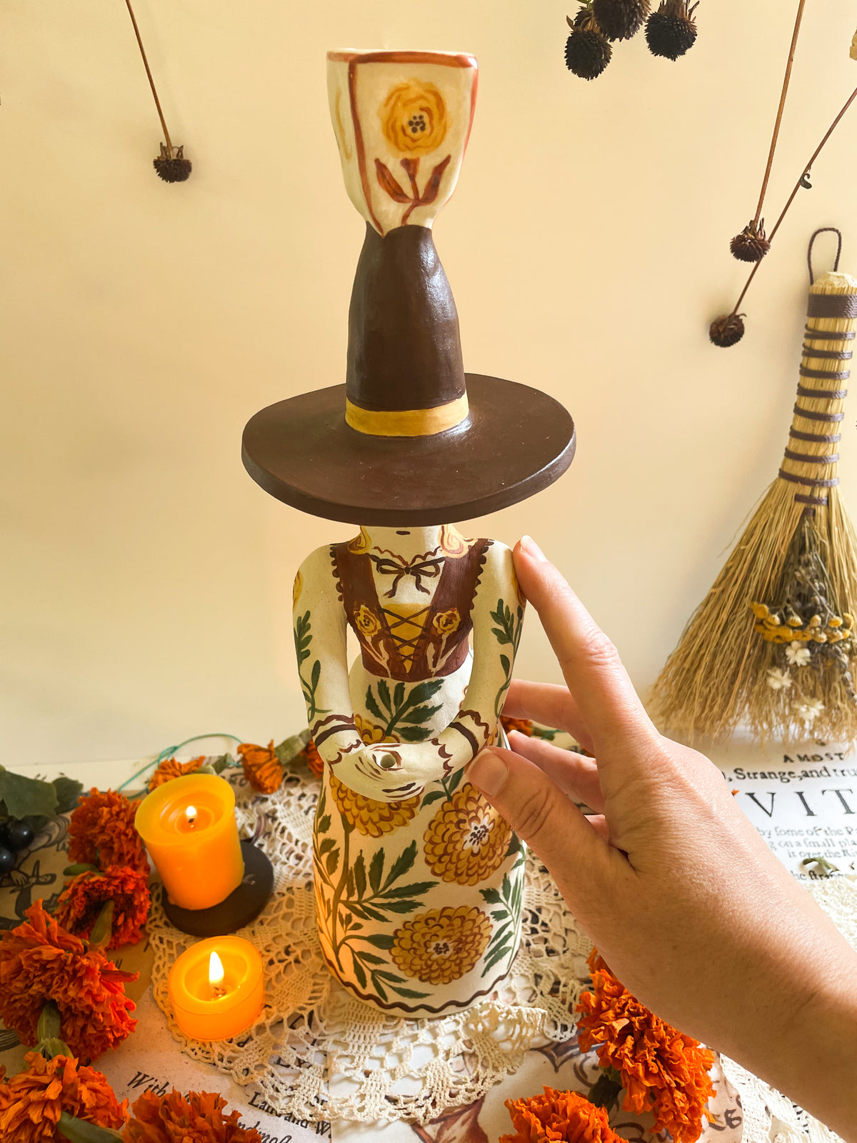 Golden harvest witch