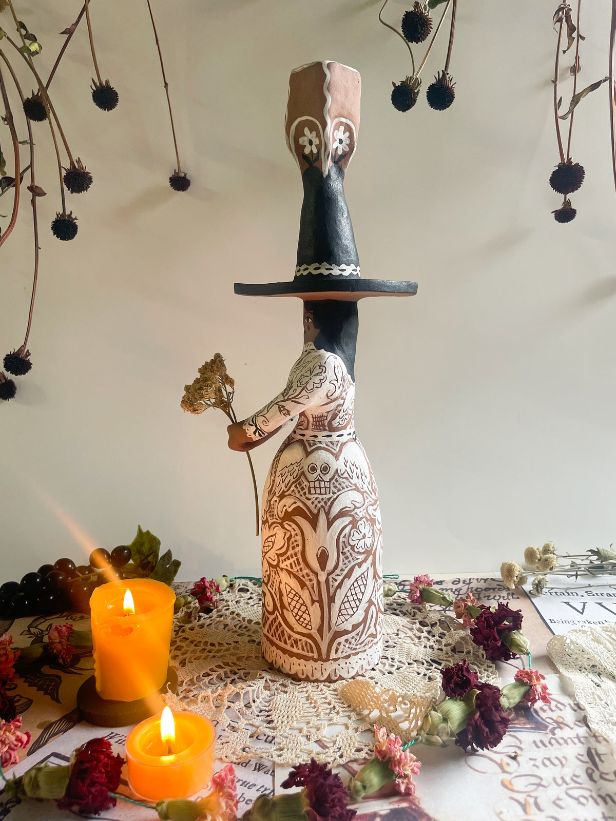 Memento mori lace witch